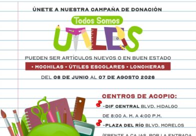Invita DIF-Reynosa a Sumarse a la Campaña “Todos Somos Útiles”