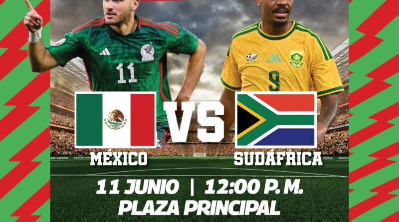 Lista la Fan Zone «Imparables en la Cancha» para ver el Mundial 2026 en Reynosa Lista la Fan Zone «Imparables en la Cancha» para ver el Mundial 2026 en Reynosa