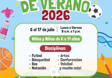 Invita el Gobierno de Reynosa al Campamento de Verano 2026 del Polideportivo Invita el Gobierno de Reynosa al Campamento de Verano 2026 del Polideportivo