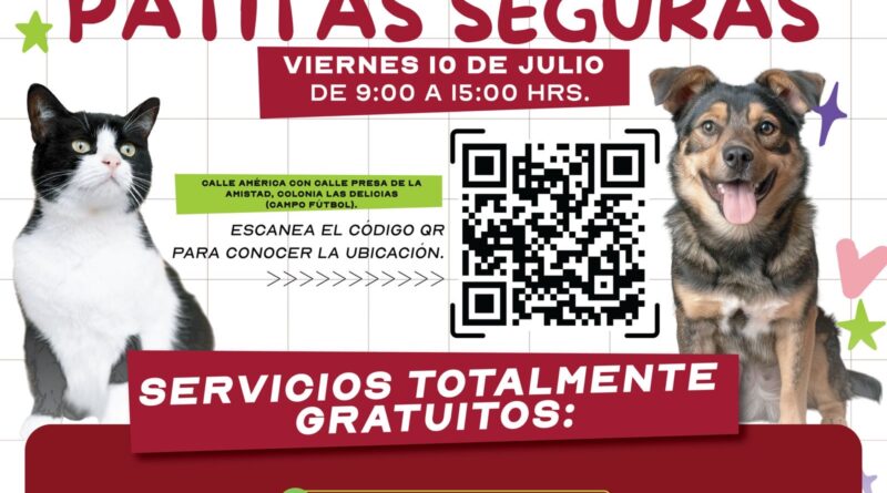 Llevará Gobierno de Carlos Peña Ortiz Servicios Veterinarios Gratuitos a Las Delicias