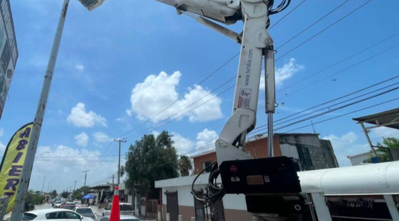 Mejoró Alumbrado Público Jornada de Refuerzo del Gobierno de Reynosa Mejoró Alumbrado Público Jornada de Refuerzo del Gobierno de Reynosa