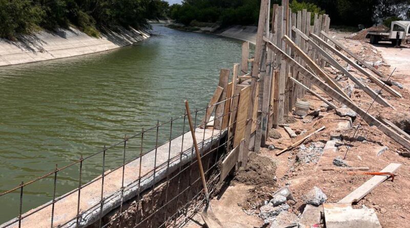 Rehabilita Gobierno de Carlos Peña Ortiz Bordo del Canal Rodhe