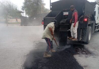 Mantiene Gobierno de Carlos Peña Ortiz Rehabilitación de Vialidades con Bacheo Mantiene Gobierno de Carlos Peña Ortiz Rehabilitación de Vialidades con Bacheo
