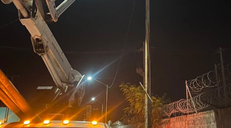 Ilumina Gobierno de Reynosa Avenidas y Bulevares en Turno Nocturno