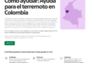 Terremoto en Colombia Moviliza Colectas Internacionales: así Puedes Donar de Forma Segura Desde México Terremoto en Colombia Moviliza Colectas Internacionales: así Puedes Donar de Forma Segura Desde México