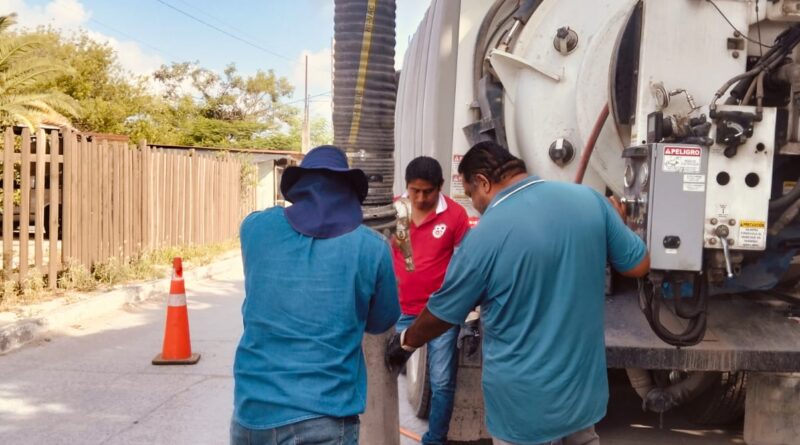 Atendió COMAPA Sondeo de Drenaje Sanitario en Diversos Sectores de Reynosa