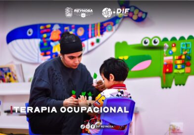 Brinda DIF-Reynosa Terapia Ocupacional para Fortalecer la Independencia de Niñas y Niños