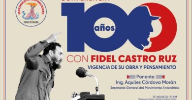 Realizará Antorcha Conferencia: “100 años con Fidel Castro: Realizará Antorcha Conferencia: “100 años con Fidel Castro: