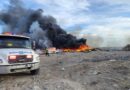 Sofocó PCyB Incendio del Basurero Las Anacuas Sofocó PCyB Incendio del Basurero Las Anacuas