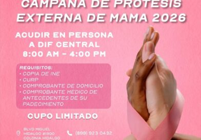Invita DIF-Reynosa a Mujeres a Registrarse en Campaña de Prótesis Externas de Mama Invita DIF-Reynosa a Mujeres a Registrarse en Campaña de Prótesis Externas de Mama