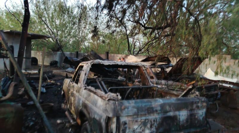 Gobierno Municipal de Reynosa Atendió Incendio en Taller Mecánico de la Colonia Los Cavazos Gobierno Municipal de Reynosa Atendió Incendio en Taller Mecánico de la Colonia Los Cavazos