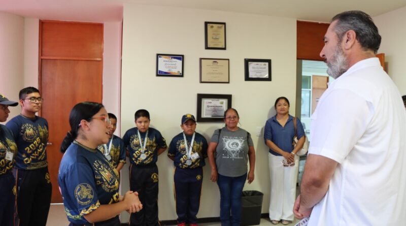 Reconoció Sub Zona del Pentatlón al Gobierno de Carlos Peña Ortiz Reconoció Sub Zona del Pentatlón al Gobierno de Carlos Peña Ortiz