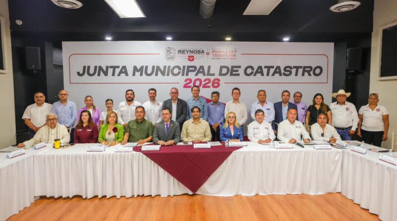 Celebró Junta Municipal de Catastro Reunión para Análisis del Ejercicio Fiscal 2027