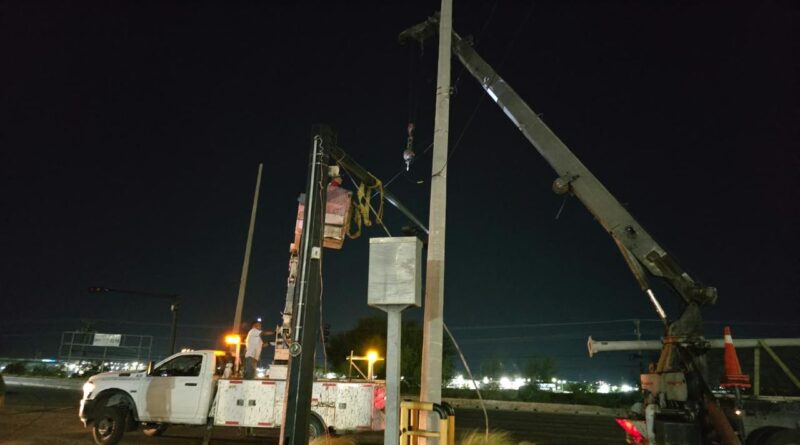 Mejora Gobierno de Carlos Peña Ortiz Iluminación en Vialidades Principales Mejora Gobierno de Carlos Peña Ortiz Iluminación en Vialidades Principales
