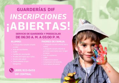 Cuenta Guardería 3 del DIF Reynosa con Espacios Disponibles Cuenta Guardería 3 del DIF Reynosa con Espacios Disponibles