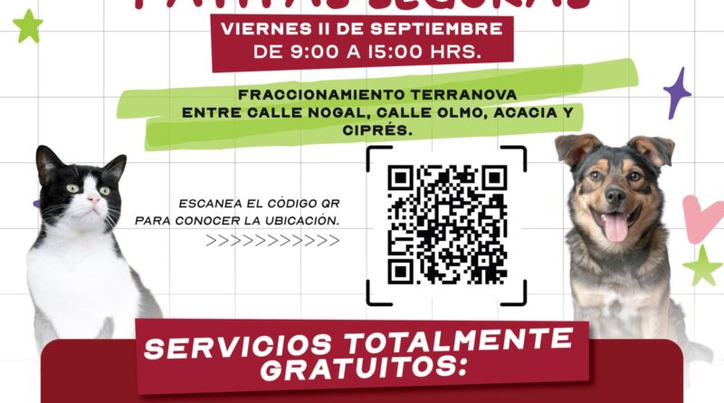 Llevará Gobierno de Carlos Peña Ortiz Brigada Médica Patitas Seguras al Fraccionamiento Terranova Llevará Gobierno de Carlos Peña Ortiz Brigada Médica Patitas Seguras al Fraccionamiento Terranova