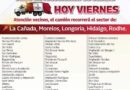 Atención Sector Poniente a la Ruta de Recolección de Basura hoy Viernes Atención Sector Poniente a la Ruta de Recolección de Basura hoy Viernes