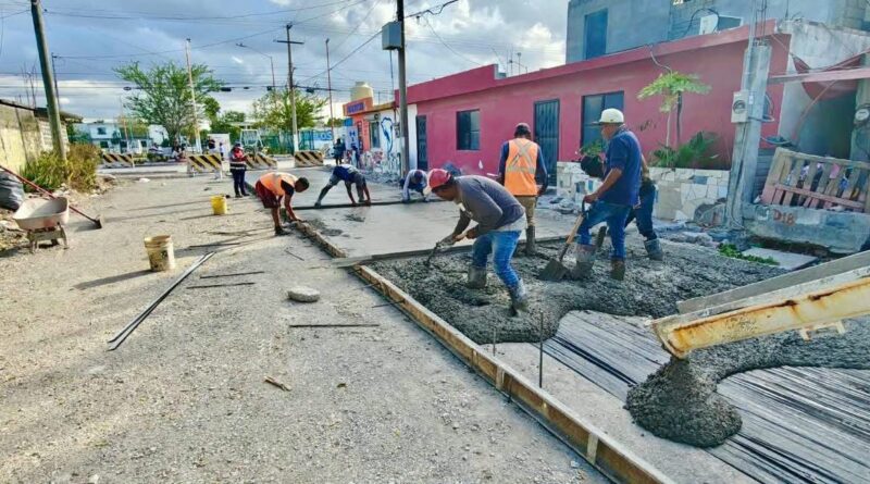 Continúa Pavimentación en la Voluntad y Trabajo y Devuelve Confianza a las Familias