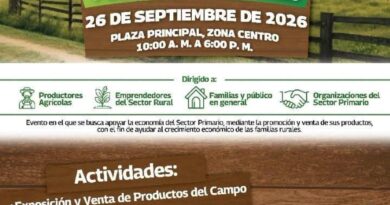 Invita Carlos Peña Ortiz a “Del Campo a tu Mesa y sus Emprendedores” Este Sábado en la Plaza Principal Invita Carlos Peña Ortiz a “Del Campo a tu Mesa y sus Emprendedores” Este Sábado en la Plaza Principal