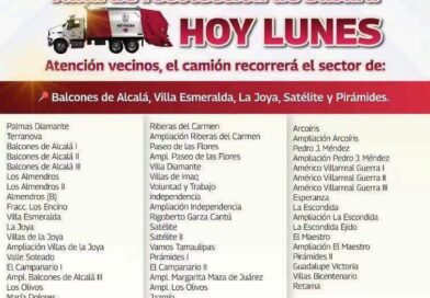 Servicio de Recolección de Residuos Domésticos este Lunes Servicio de Recolección de Residuos Domésticos este Lunes