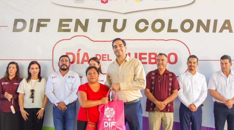 Llevó Carlos Peña Ortiz Brigada DIF En Tu Colonia a la Benito Juárez Llevó Carlos Peña Ortiz Brigada DIF En Tu Colonia a la Benito Juárez