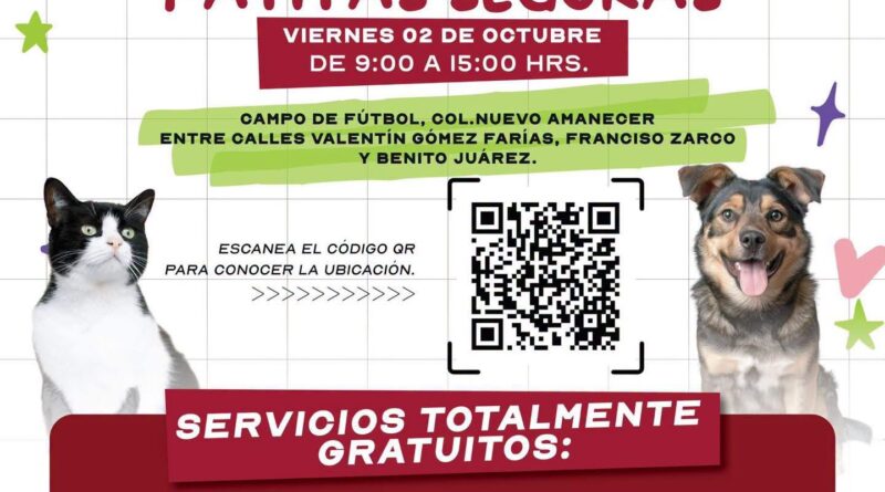 Llevará Gobierno de Carlos Peña Ortiz Brigada Médica Patitas Seguras a la Nuevo Amanecer Llevará Gobierno de Carlos Peña Ortiz Brigada Médica Patitas Seguras a la Nuevo Amanecer