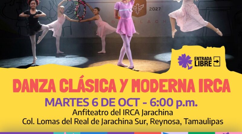 Sumará Gobierno de Carlos Peña Ortiz Talento Dancístico de Reynosa al FICSM Sumará Gobierno de Carlos Peña Ortiz Talento Dancístico de Reynosa al FICSM