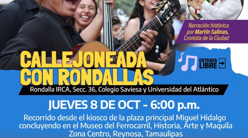 Invita Gobierno de Carlos Peña Ortiz a «Callejoneada con Rondallas» en el Marco del FICSM Invita Gobierno de Carlos Peña Ortiz a «Callejoneada con Rondallas» en el Marco del FICSM