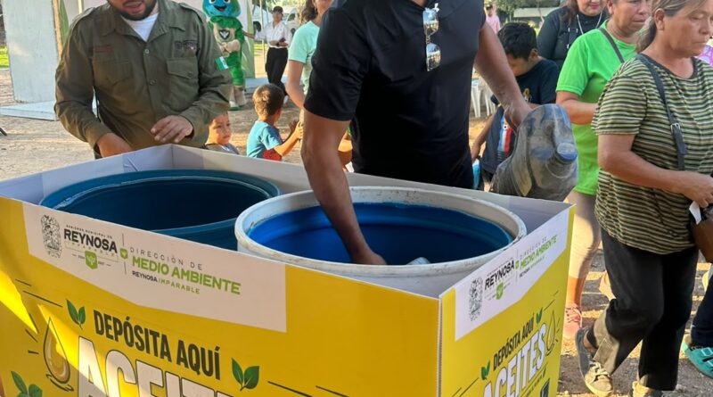 Recolecta Gobierno de Reynosa Casi Cuatro Toneladas de Residuos Durante las Giras Verdes en Villa Esmeralda Recolecta Gobierno de Reynosa Casi Cuatro Toneladas de Residuos Durante las Giras Verdes en Villa Esmeralda